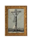 ATTRIBUTED TO GABRIEL GRESLEY (FRENCH 1712-1756), PATER DIMITTE ILLIS: CRUCIFIXION