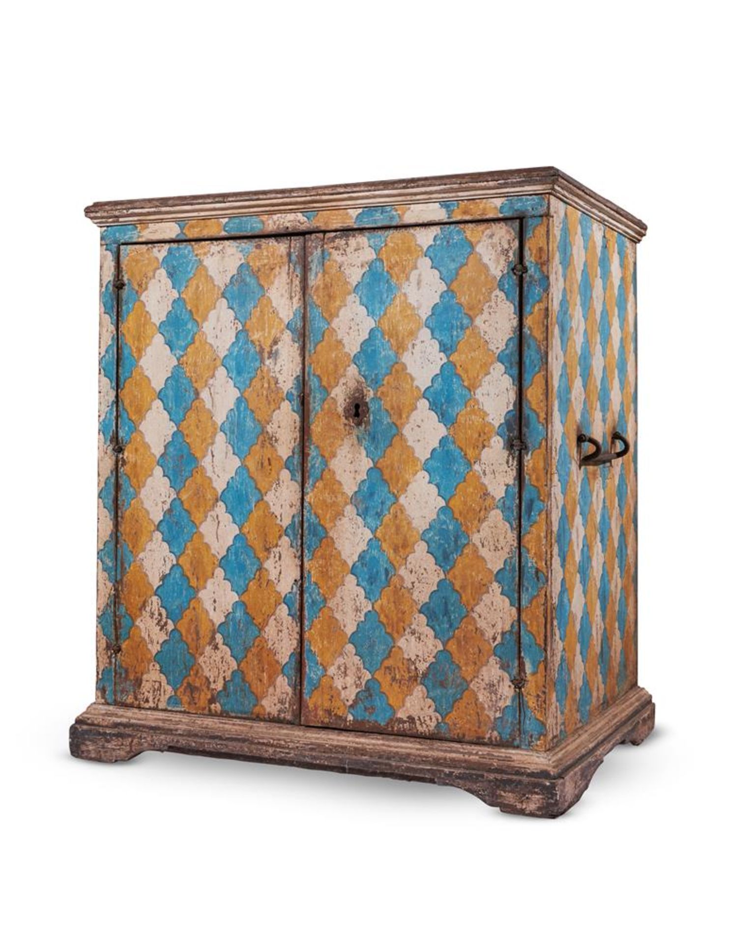 AN ITALIAN PAINTED SIDE CABINET, PROBABLY TUSCAN, 18TH CENTURY - Image 2 of 17