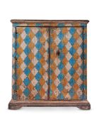 AN ITALIAN PAINTED SIDE CABINET, PROBABLY TUSCAN, 18TH CENTURY