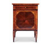 AN ITALIAN INLAID MAHOGANY SIDE CABINET LOMBARDY, EARLY 19TH CENTURY