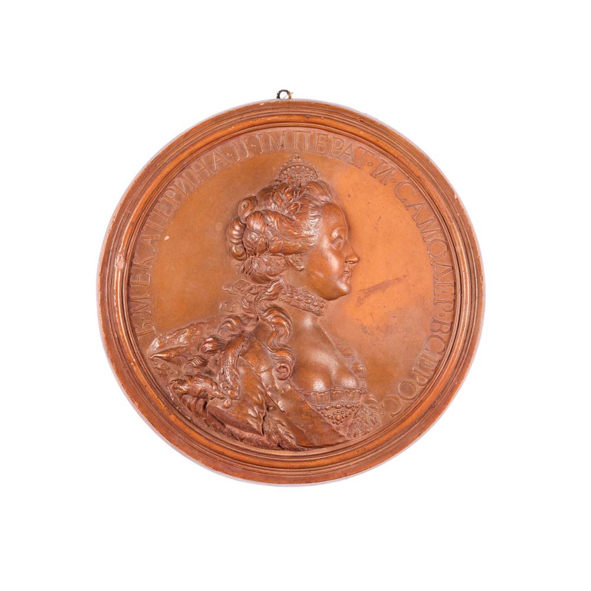 AFTER JEAN-BAPTISTE NINI (1717-1786) AND WORKSHOP- A SET OF THIRTEEN TERRACOTTA MEDALLIONS - Image 9 of 14