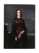 ANNA PICHON (FRENCH XIX CENTURY), PORTRAIT OF MADAME EYQUEM