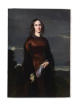 ANNA PICHON (FRENCH XIX CENTURY), PORTRAIT OF MADAME EYQUEM