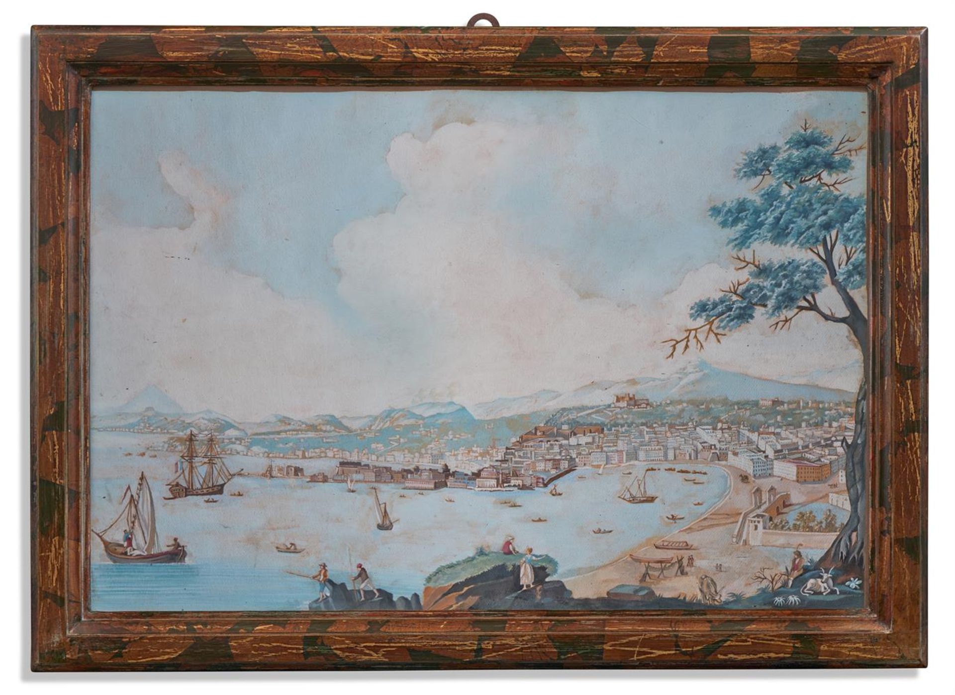 ITALIAN SCHOOL (18TH CENTURY), VIEW OF A BAY