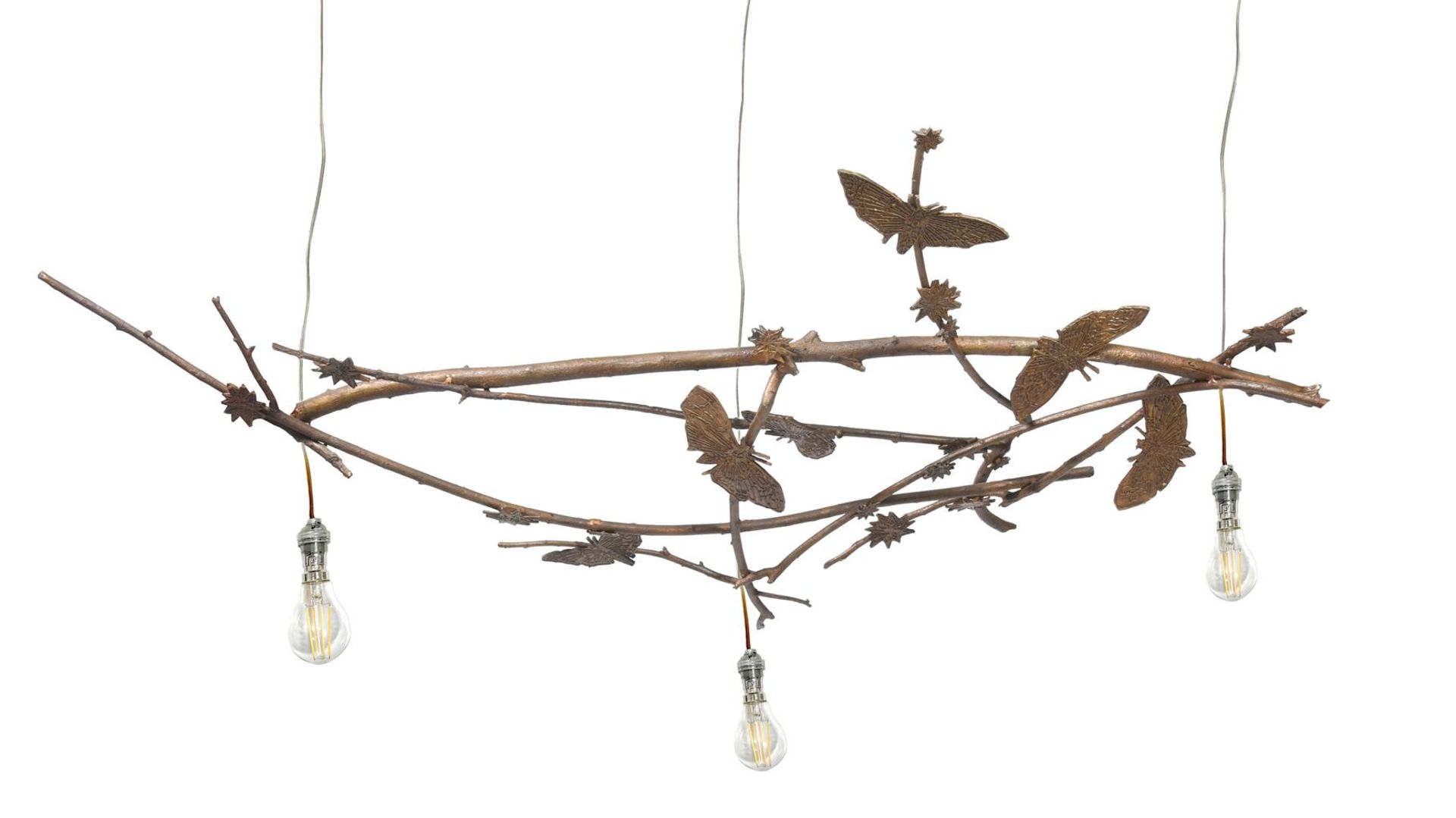 λ KIKI SMITH (GERMAN/AMERICAN B. 1954), CHANDELIER, MOTH & STAR