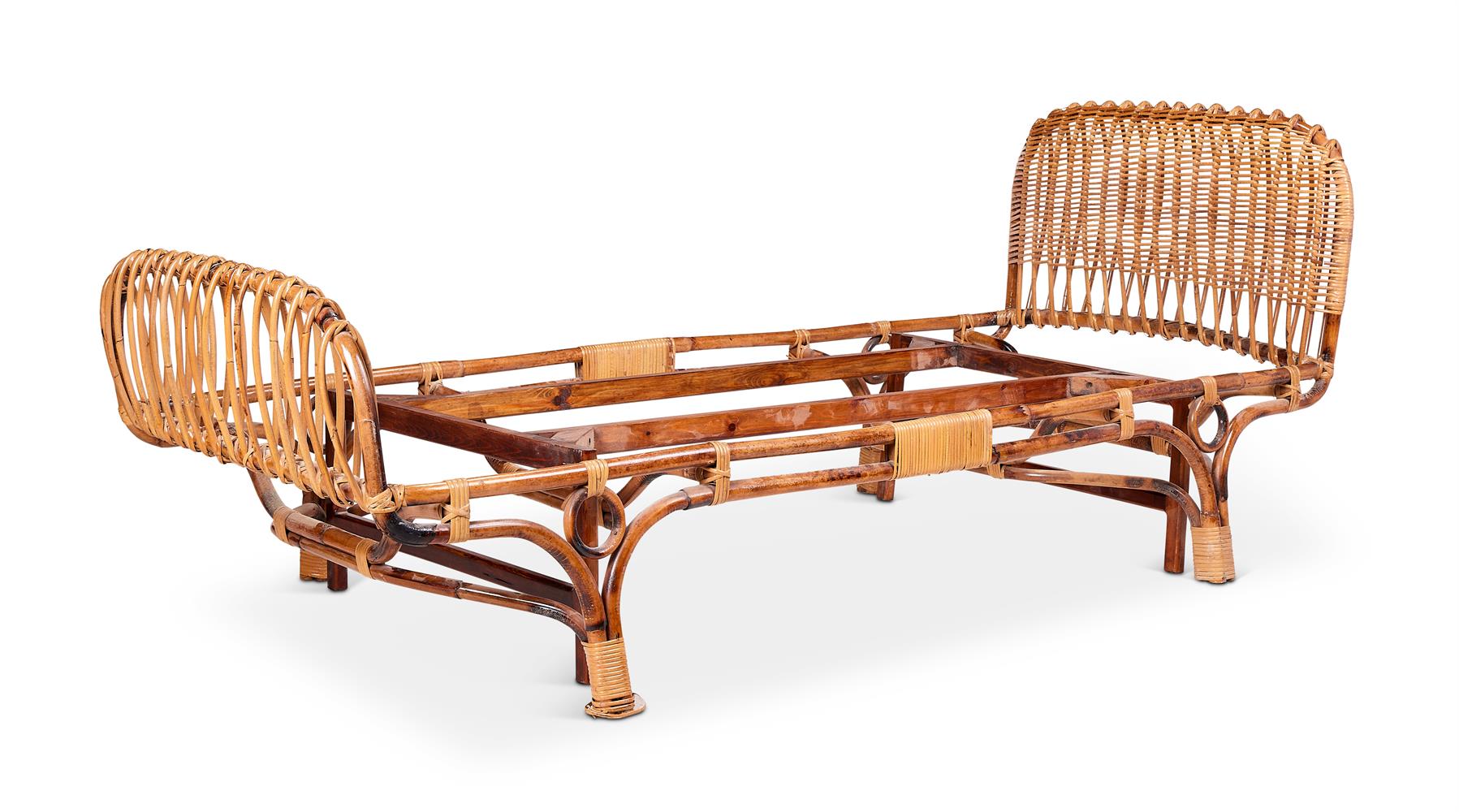 A BAMBOO DAYBED FRAME ATTRIBUTED TO FRANCA HELG (1920-1989), - Image 2 of 2