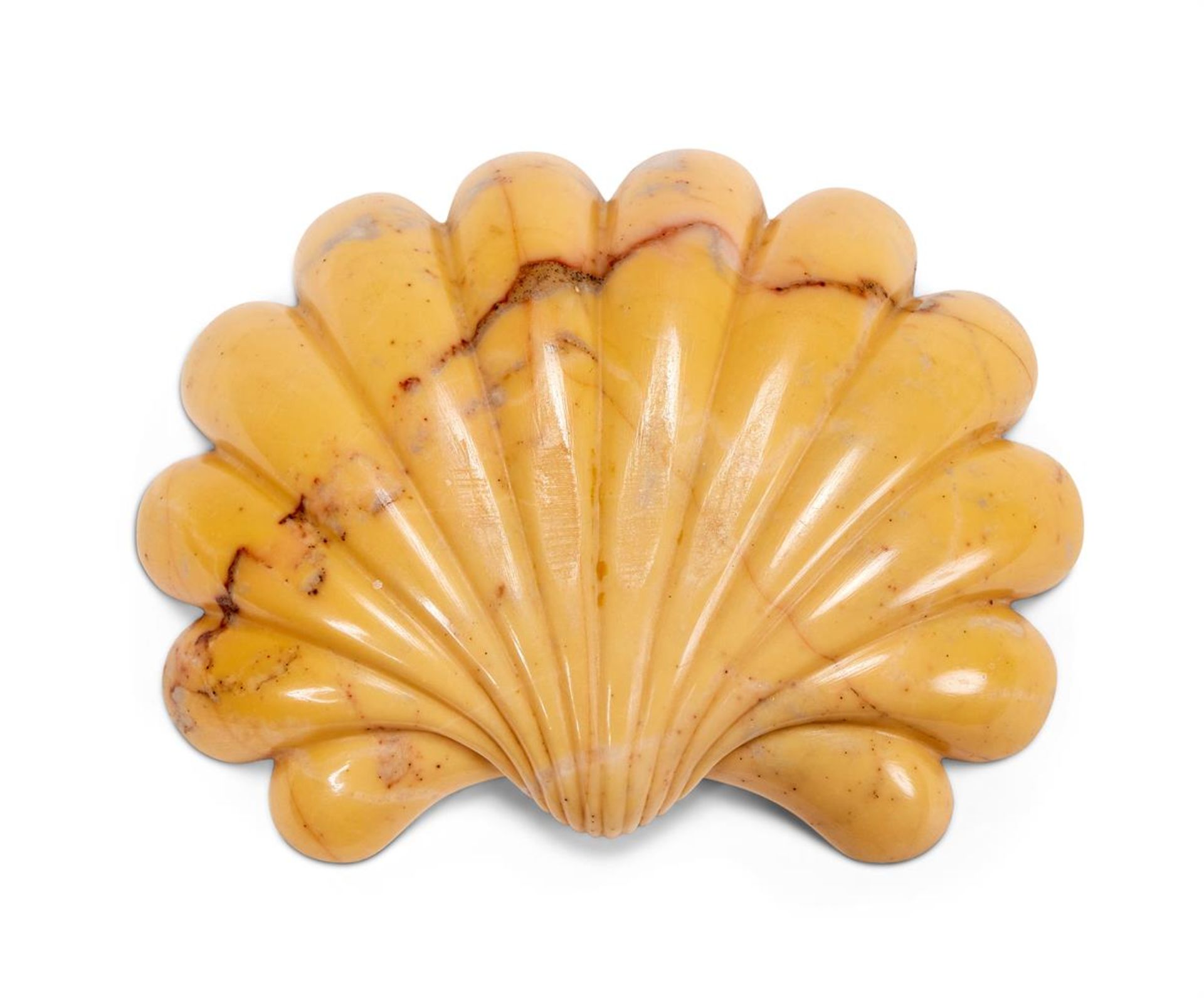 AFTER THE ANTIQUE- A CARVED GIALLO ANTICO SHELL, ITALIAN, LATE 19TH/EARLY 20TH CENTURY - Bild 2 aus 2