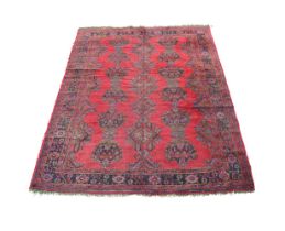 AN USHAK CARPET, approximately 393 x 310cm