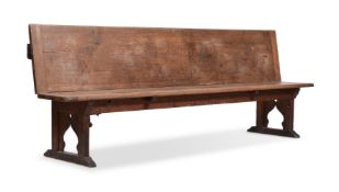 A VICTORIAN PINE METAMORPHIC BENCH AND TABLE, LATE 19TH OR EARLY 20TH CENTURY