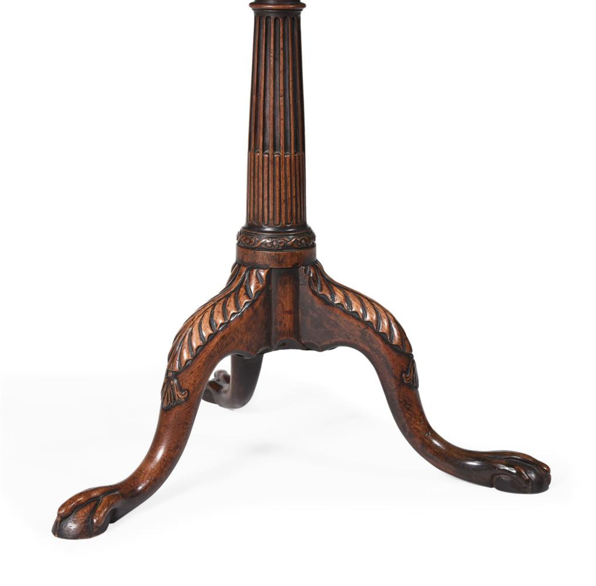 A GEORGE III MAHOGANY 'BIRDCAGE' TRIPOD TABLE, CIRCA 1770 - Image 3 of 3