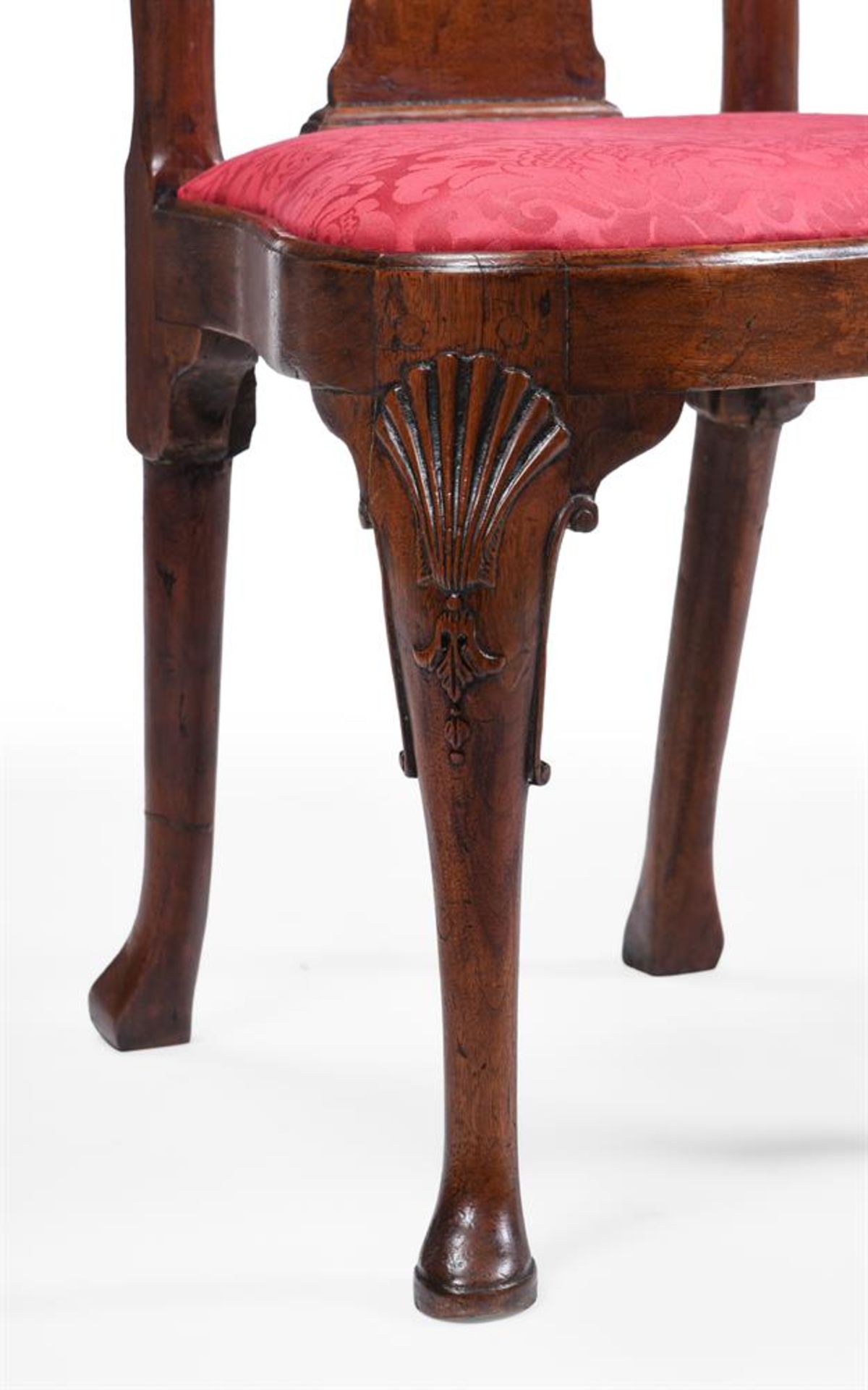 A PAIR OF GEORGE I WALNUT CHAIRS, CIRCA 1715 - Image 2 of 3