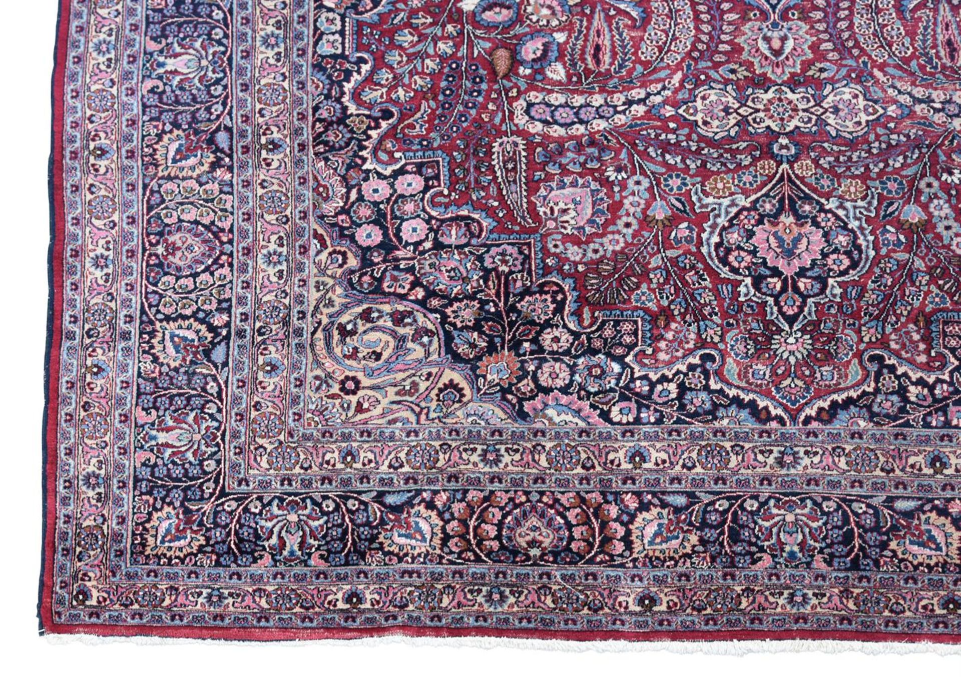 A MESHED CARPET, approximately 507 x 307cm - Image 2 of 3