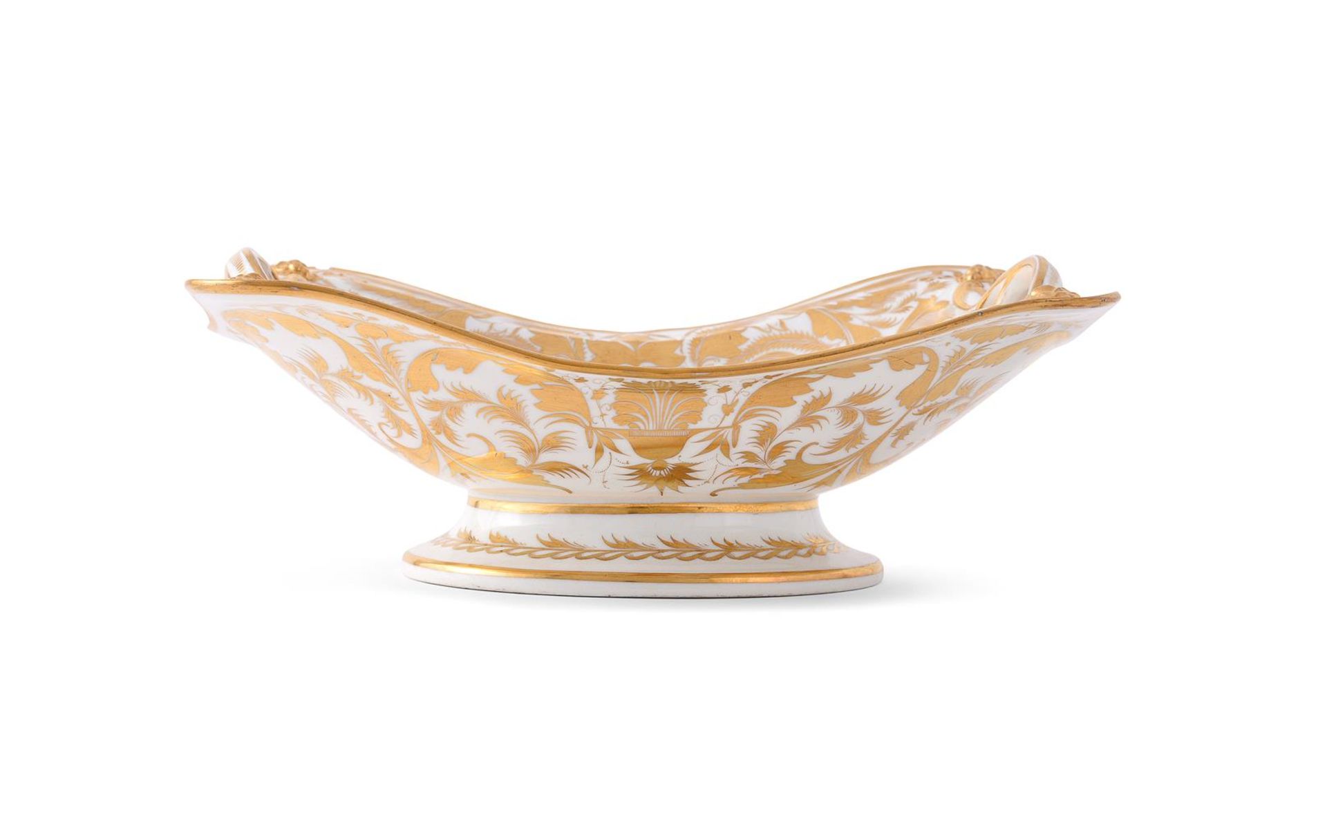 A DERBY PORCELAIN COMPOSITE TOPOGRAPHICAL PART DESSERT SERVICE, FIRST QUARTER 19TH CENTURY - Image 4 of 5