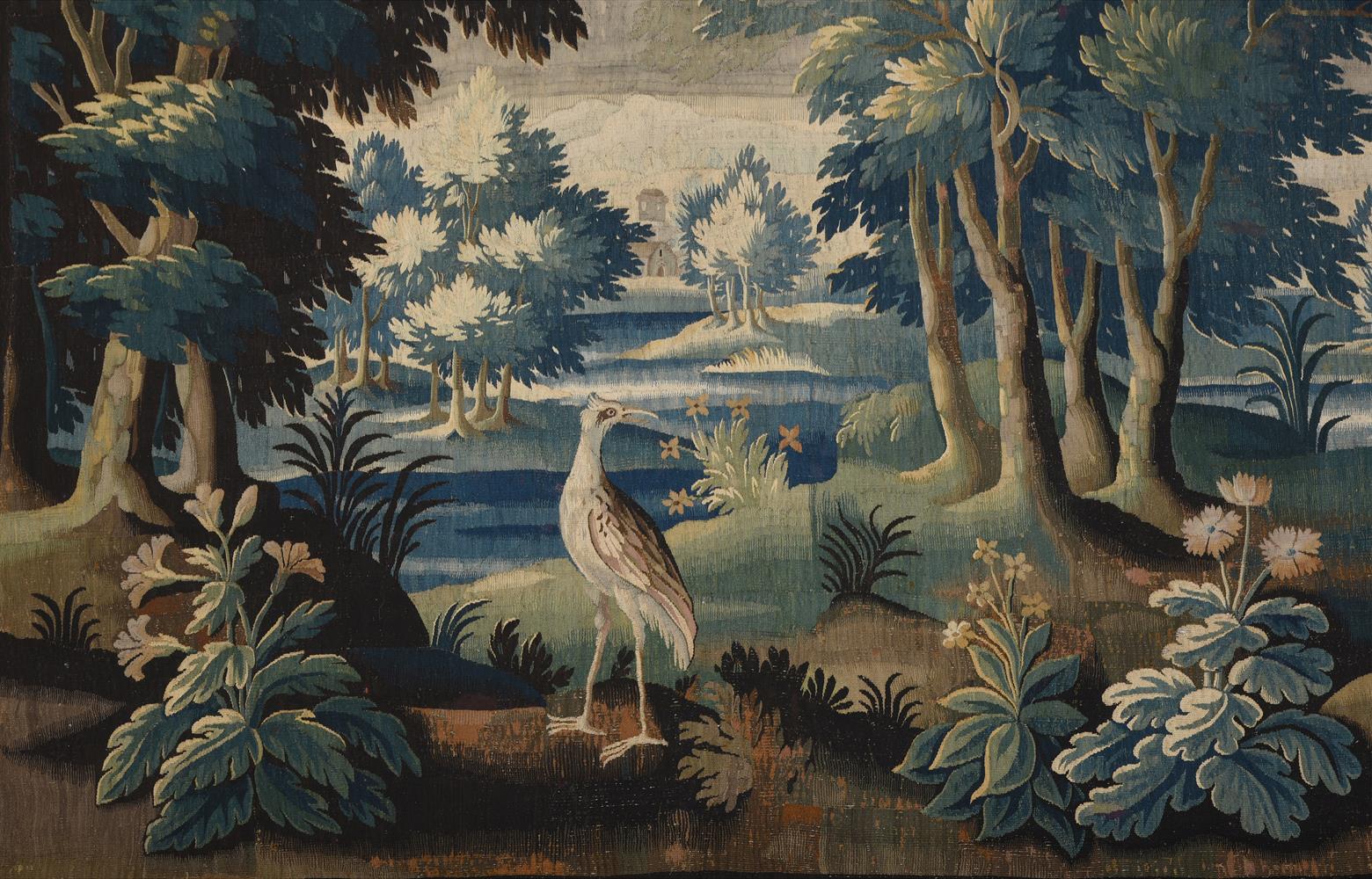 A FLEMISH VERDURE TAPESTRY, LATE 17TH OR EARLY 18TH CENTURY - Image 2 of 3