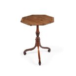 A GEORGE III MAHOGANY AND CROSSBANDED TRIPOD TABLE, IN THE MANNER OF THOMAS CHIPPENDALE, CIRCA 1790