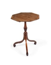 A GEORGE III MAHOGANY AND CROSSBANDED TRIPOD TABLE, IN THE MANNER OF THOMAS CHIPPENDALE, CIRCA 1790