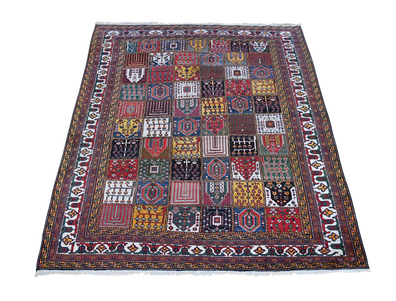 A BAKHTIAR CARPET, CIRCA 1880, approximately 454 x 396cm