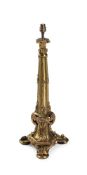 A REGENCY GILT BRONZE TABLE LAMP, EARLY 19TH CENTURY