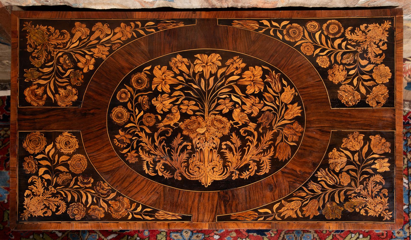 A WILLIAM & MARY WALNUT AND MARQUETRY CHEST OF DRAWERS, CIRCA 1690 - Image 2 of 6