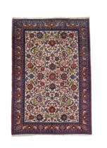 A PERSIAN VARAMIN CARPET, approximately 330 x 210cm