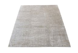 A WOVEN SILK & WOOL CARPET, CONTEMPORARY, approximately 451 x 455cm