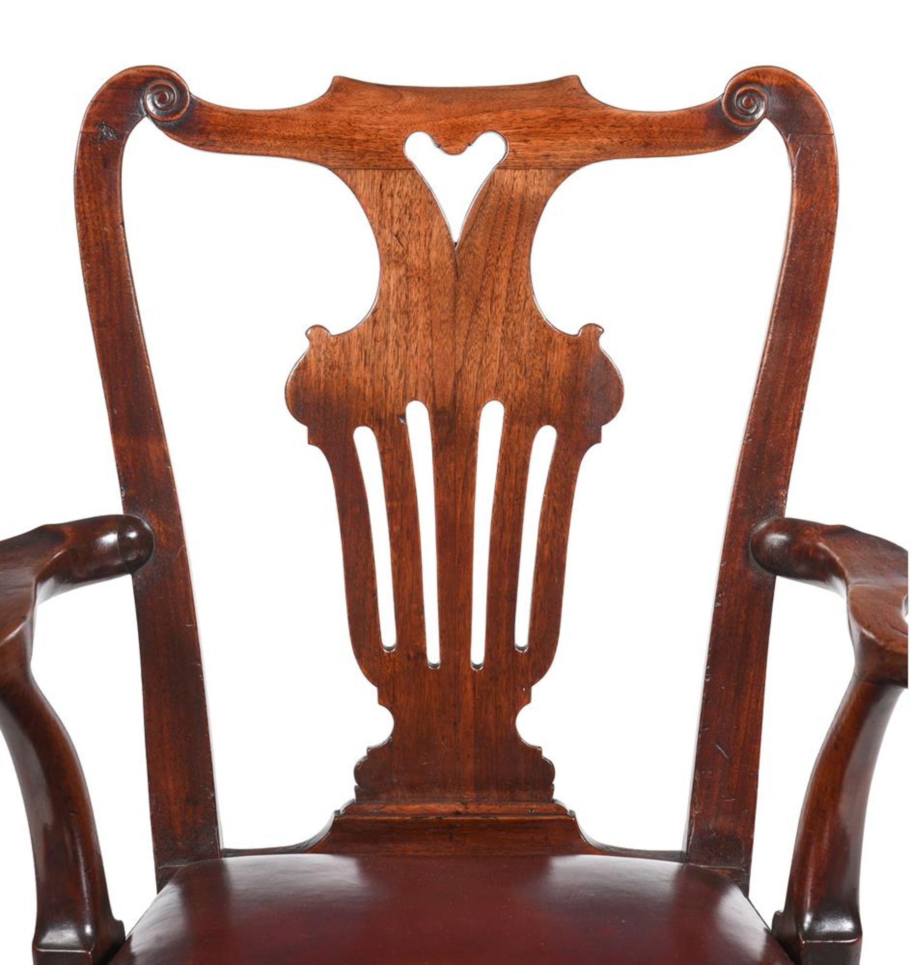 A GEORGE II WALNUT ARMCHAIR, CIRCA 1730 - Image 2 of 3