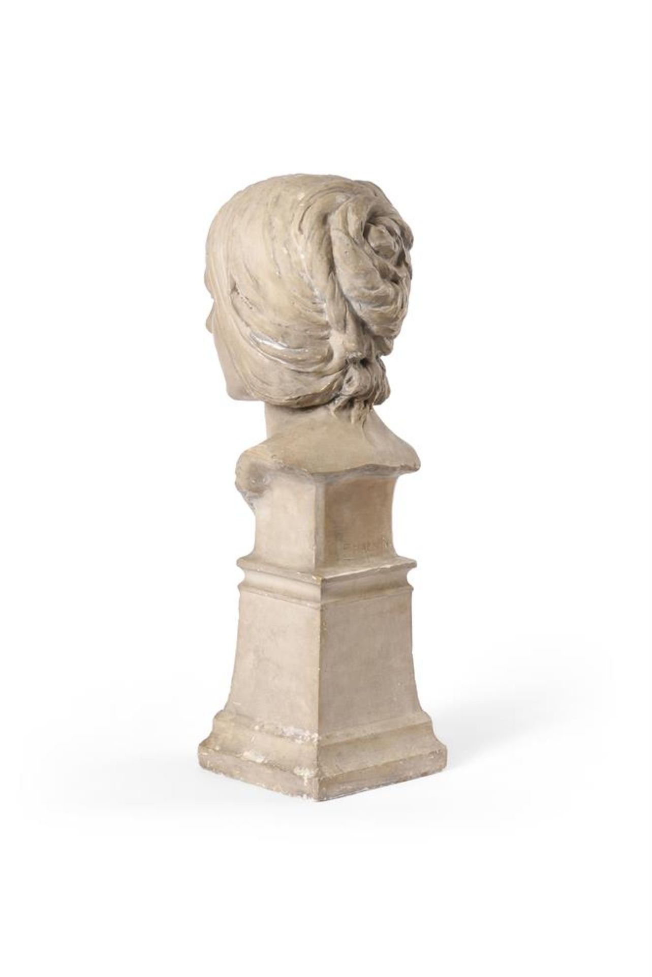 AFTER FREDERICK JAMES HALNON (BRITISH, 1881-1958), A PLASTER BUST, EARLY 20TH CENTURY - Image 4 of 5