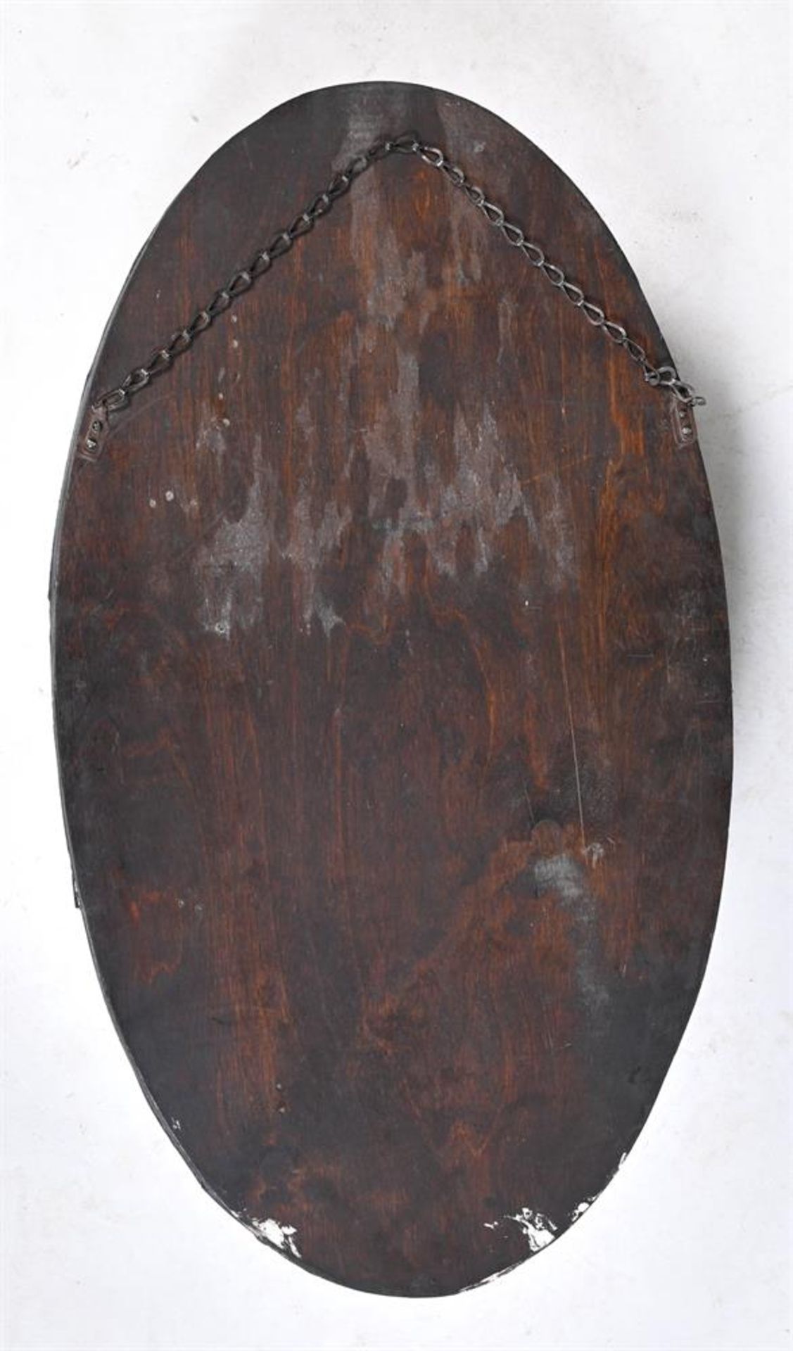 AN IRISH CUT-GLASS OVAL MIRROR, IN GEORGE III STYLE, 19TH CENTURY - Image 3 of 3