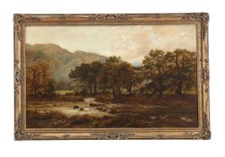 ROBERT GALLON (BRITISH 1845-1925), BROOK AND RIVER