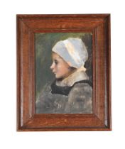 DUTCH SCHOOL (19TH CENTURY), PORTRAIT OF A GIRL