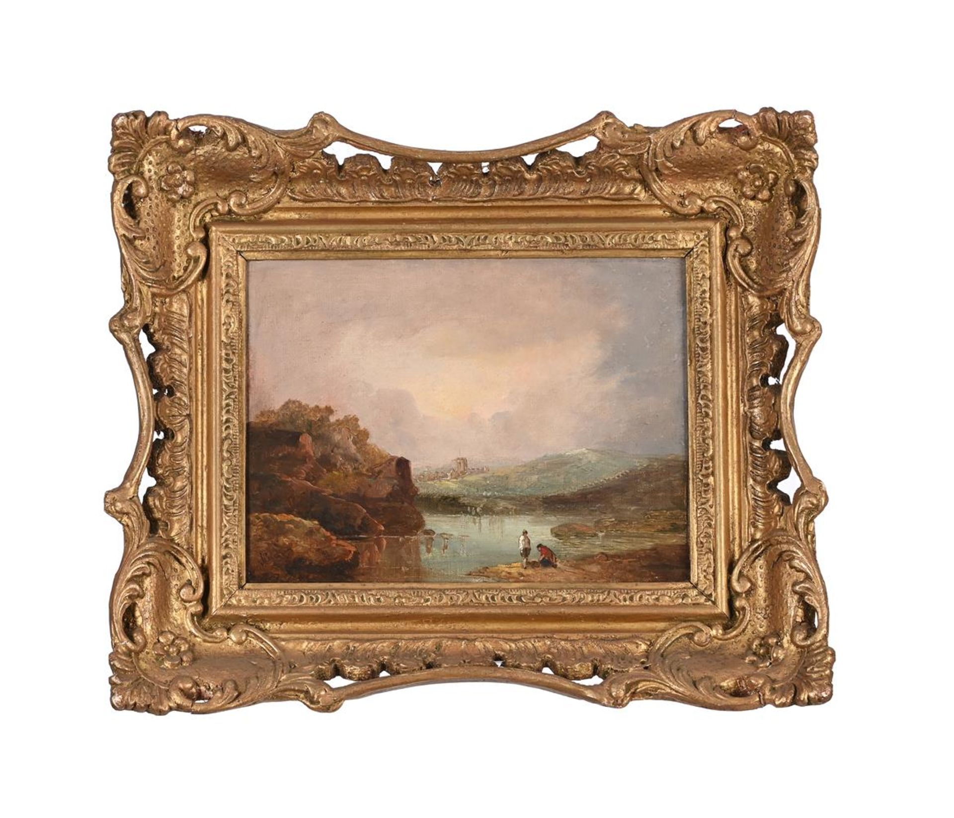 J. BARKER (19TH CENTURY), A PAIR OF COASTAL LANDSCAPES - Bild 3 aus 5