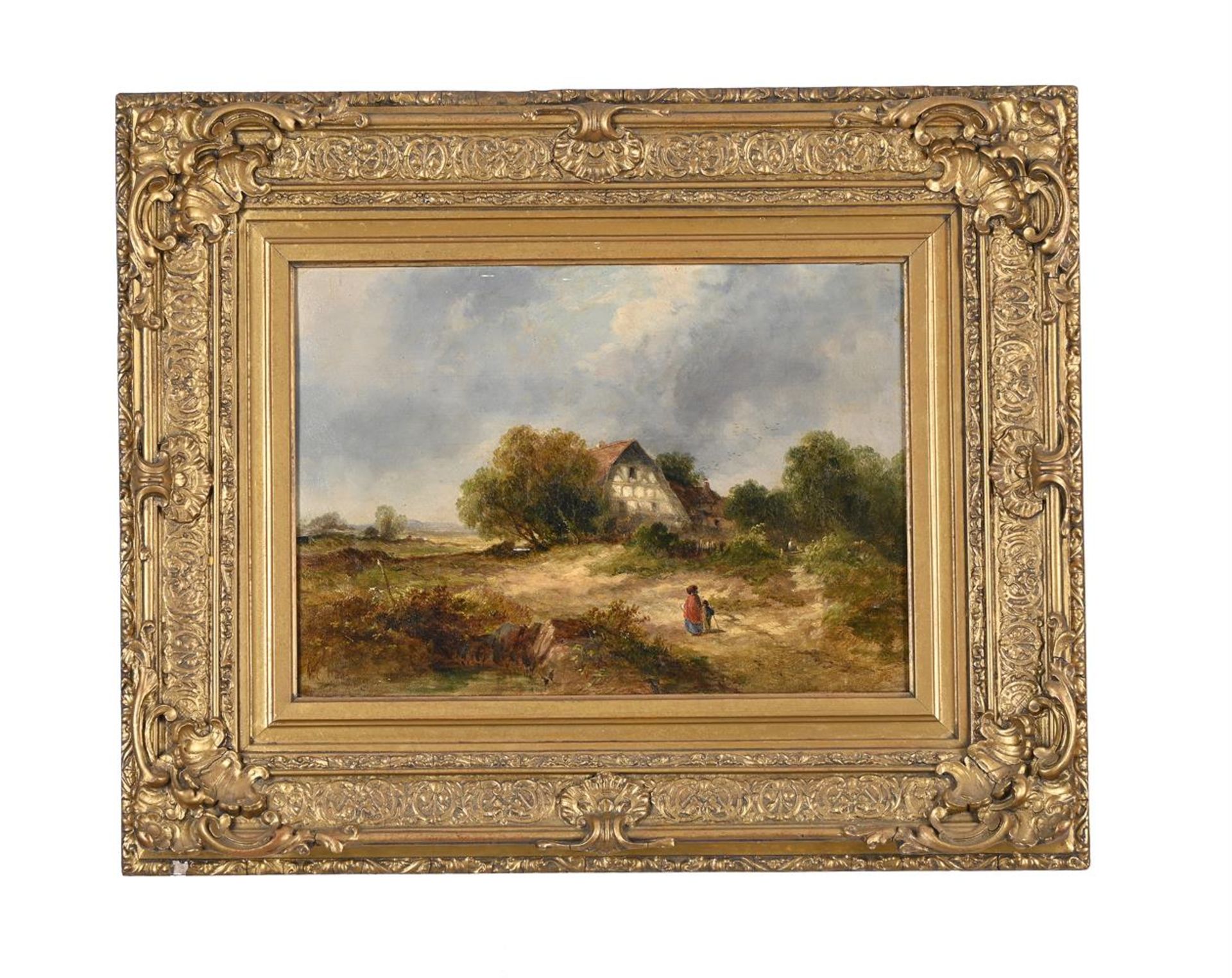 BRITISH SCHOOL (19TH CENTURY), A PAIR OF RURAL LANDSCAPES - Bild 2 aus 5