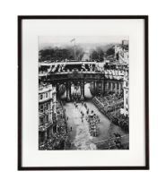 BRITISH SCHOOL (20TH CENTURY), CORONATION PROCESSION FOR QUEEN ELIZABETH