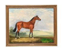 λ JULIET MCLEOD (BRITISH 1917-1982), NIJINSKY, THREE TRIPLE CROWN WINNER, 1970