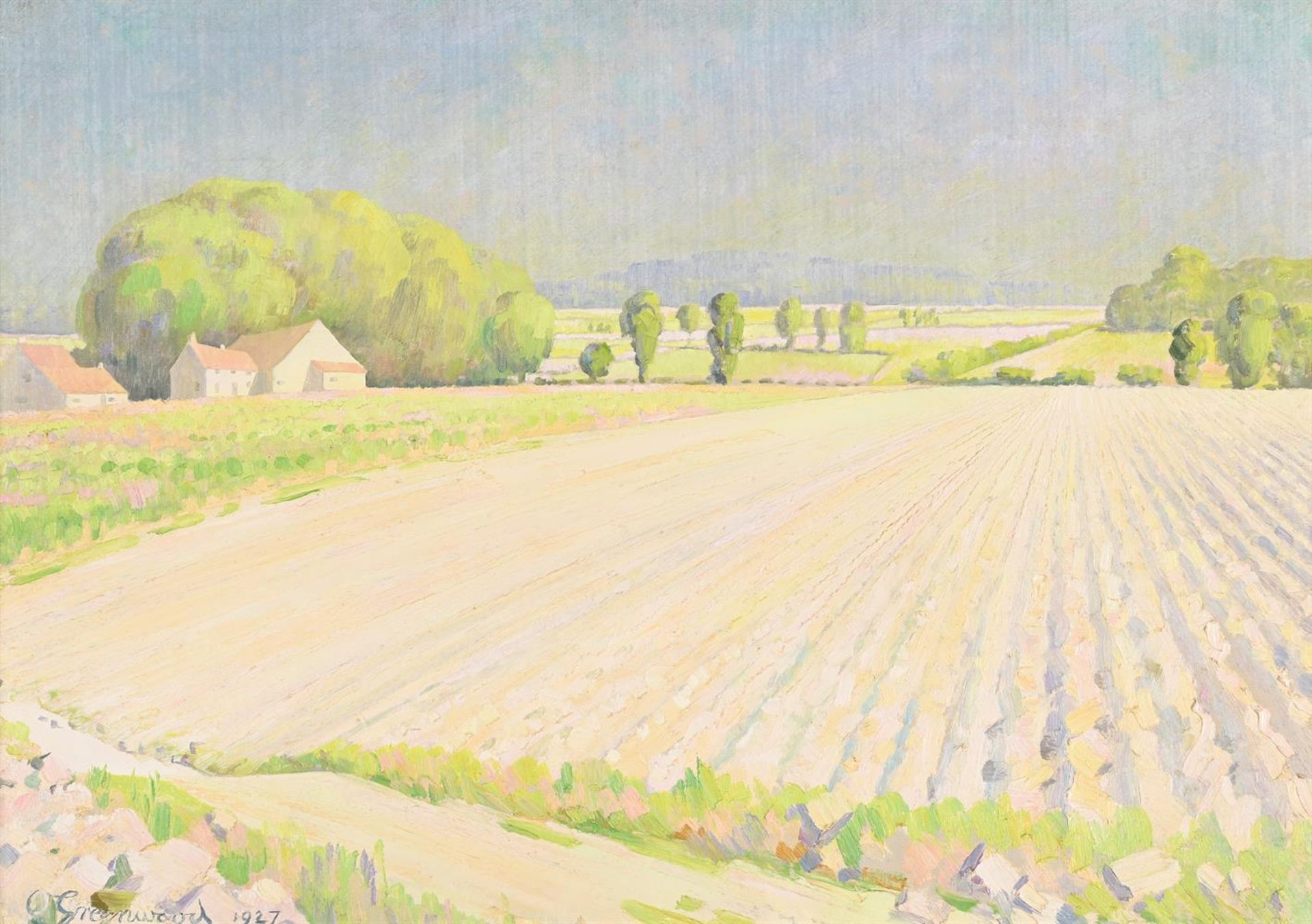 λ ORLANDO GREENWOOD (BRITISH 1892-1989), VAUPALIÈRE - Bild 2 aus 3