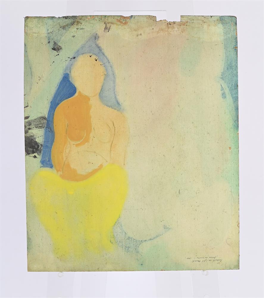 λ JOHN CLUYSENAAR (BELGIAN 1899-1986), TWO FEMALE NUDES, SEATED - Image 4 of 5