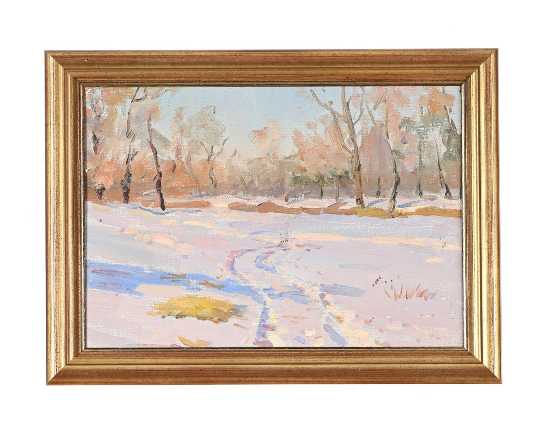 CANADIAN SCHOOL (20TH CENTURY), SNOWY LANDSCAPE