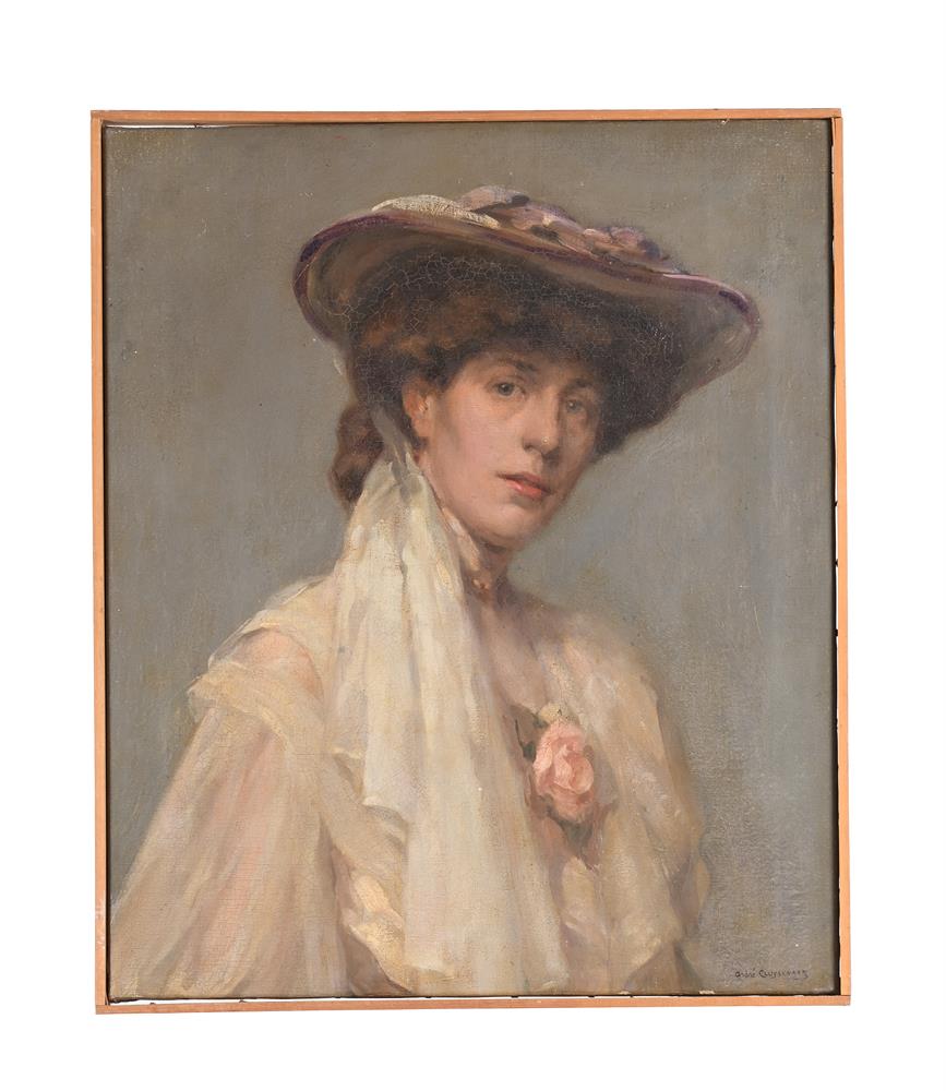 ANDRÉ EDMOND ALFRED CLUYSENAAR (BELGIAN 1872-1939), PORTRAIT OF ALICE GORDON THRIEVE