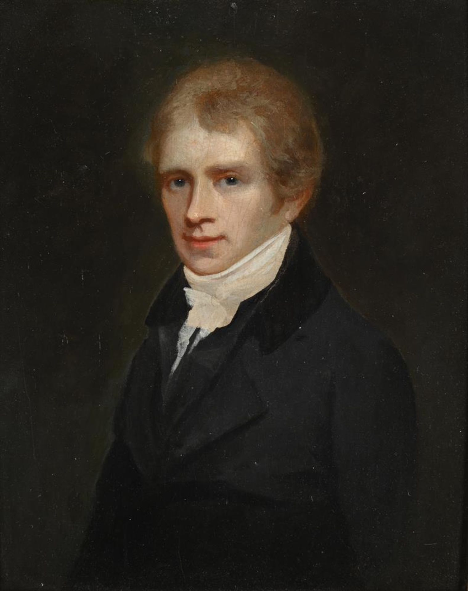 ENGLISH SCHOOL (19TH CENTURY), PORTRAIT OF A REGENCY LADY; PORTRAIT OF A REGENCY GENTLEMAN - Bild 3 aus 4