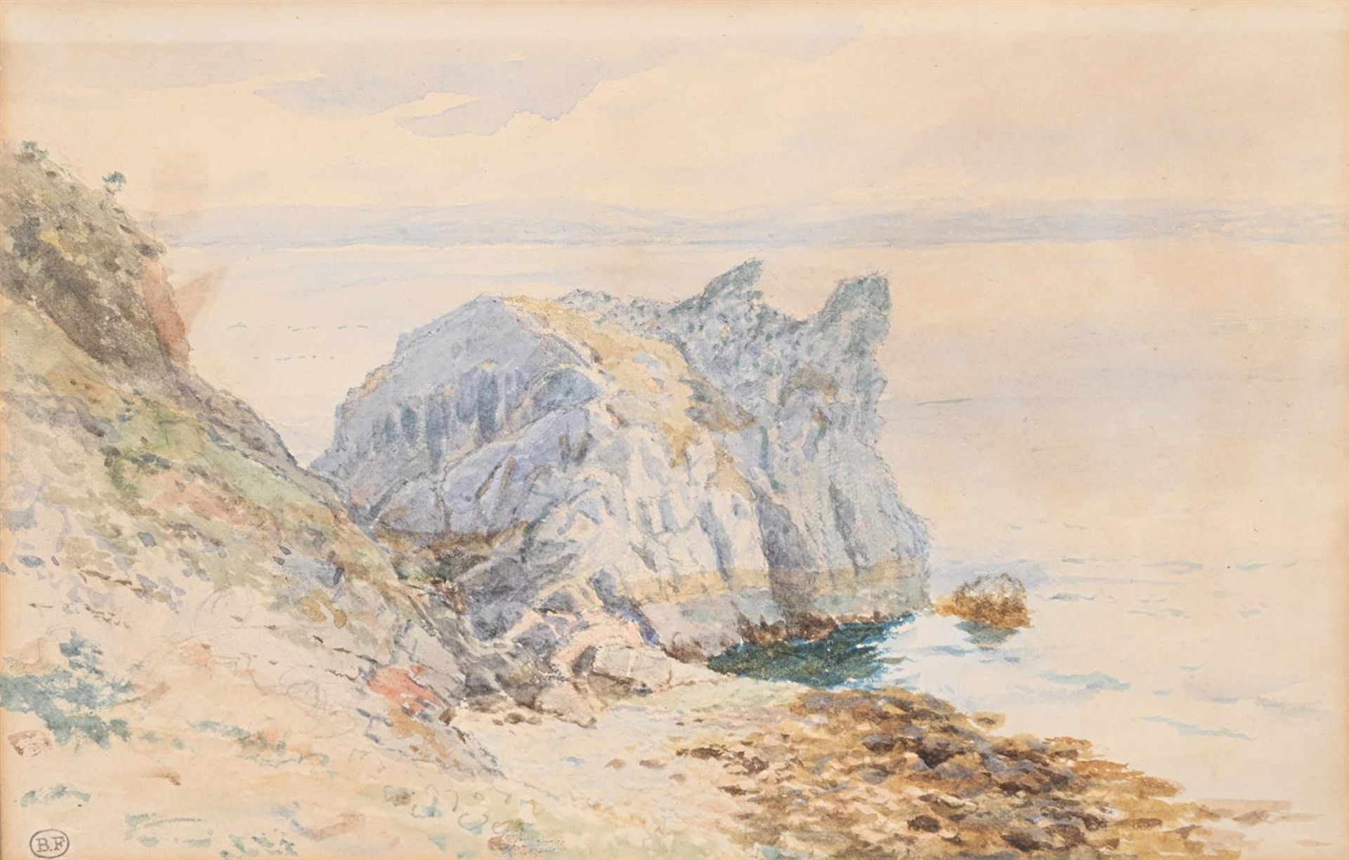 MYLES BIRKET FOSTER (BRITISH 1825-1899), MORECOMBE BAY - Bild 2 aus 3