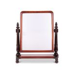 A VICTORIAN MAHOGANY DRESSING MIRROR, LATE 19TH CENTURY