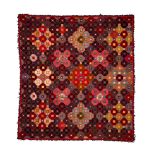 A FRENCH PATCHWORK BLANKET
