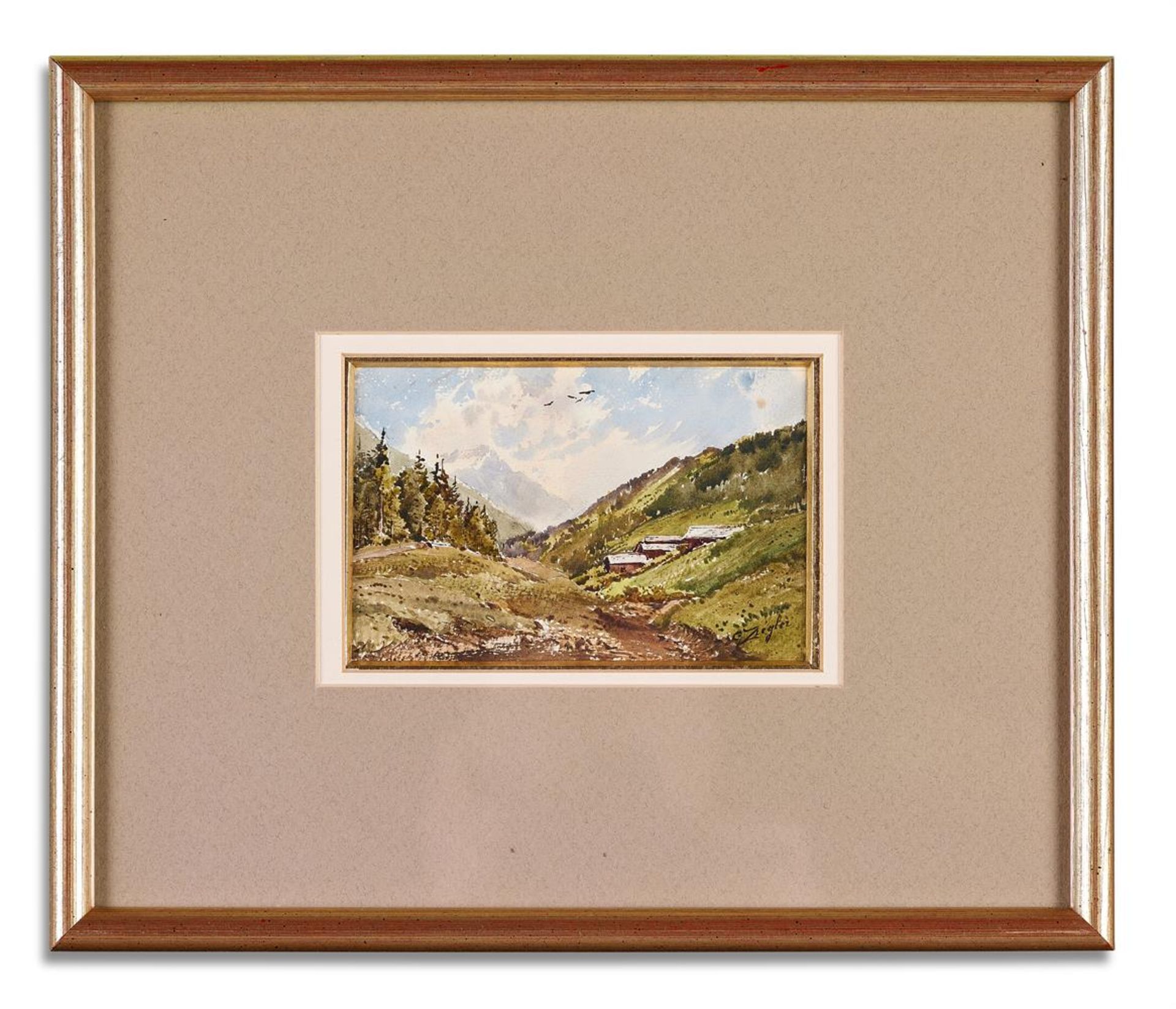 EUSTACE PAUL ZIEGLER (AMERICAN 1881-1969), FOUR MOUNTAIN LANDSCAPES