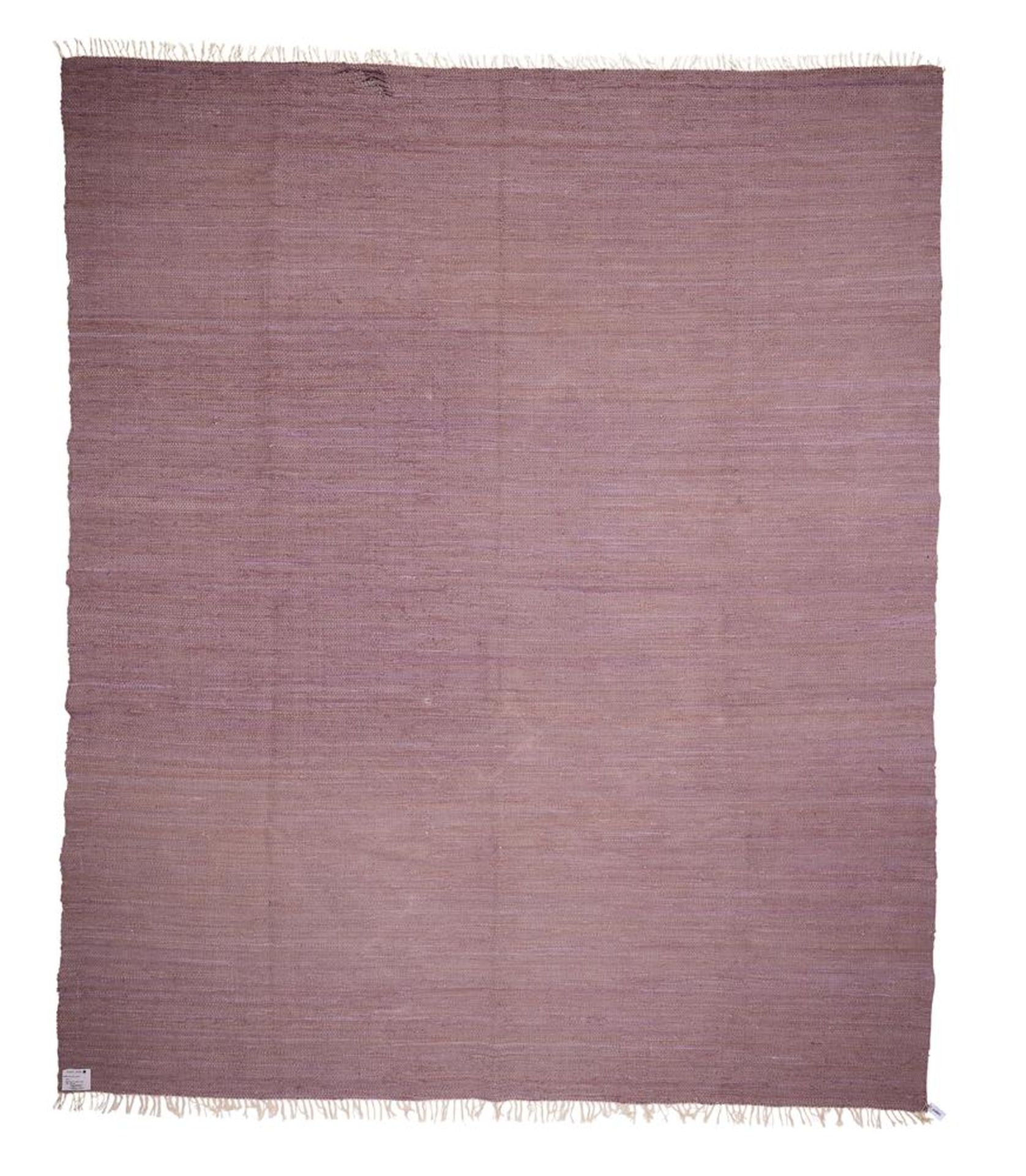 A LILAC GROUND 'RAG' RUG, MODERN