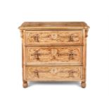 A FRENCH PAINTED PINE COMMODE, LATE 19TH CENTURY