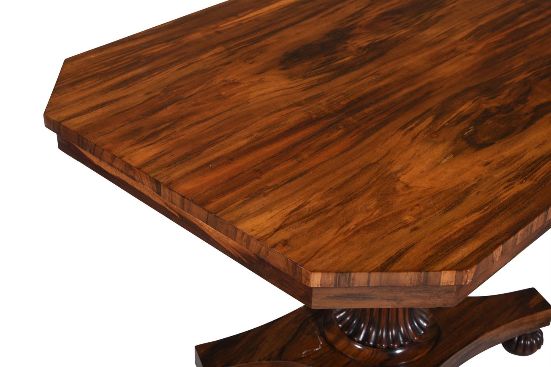 A GEORGE IV GONCALO ALVES CENTRE TABLE, CIRCA 1825 - Bild 2 aus 2