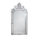 AN ETCHED MIRROR IN VENETIAN STYLE, 20TH CENTURY