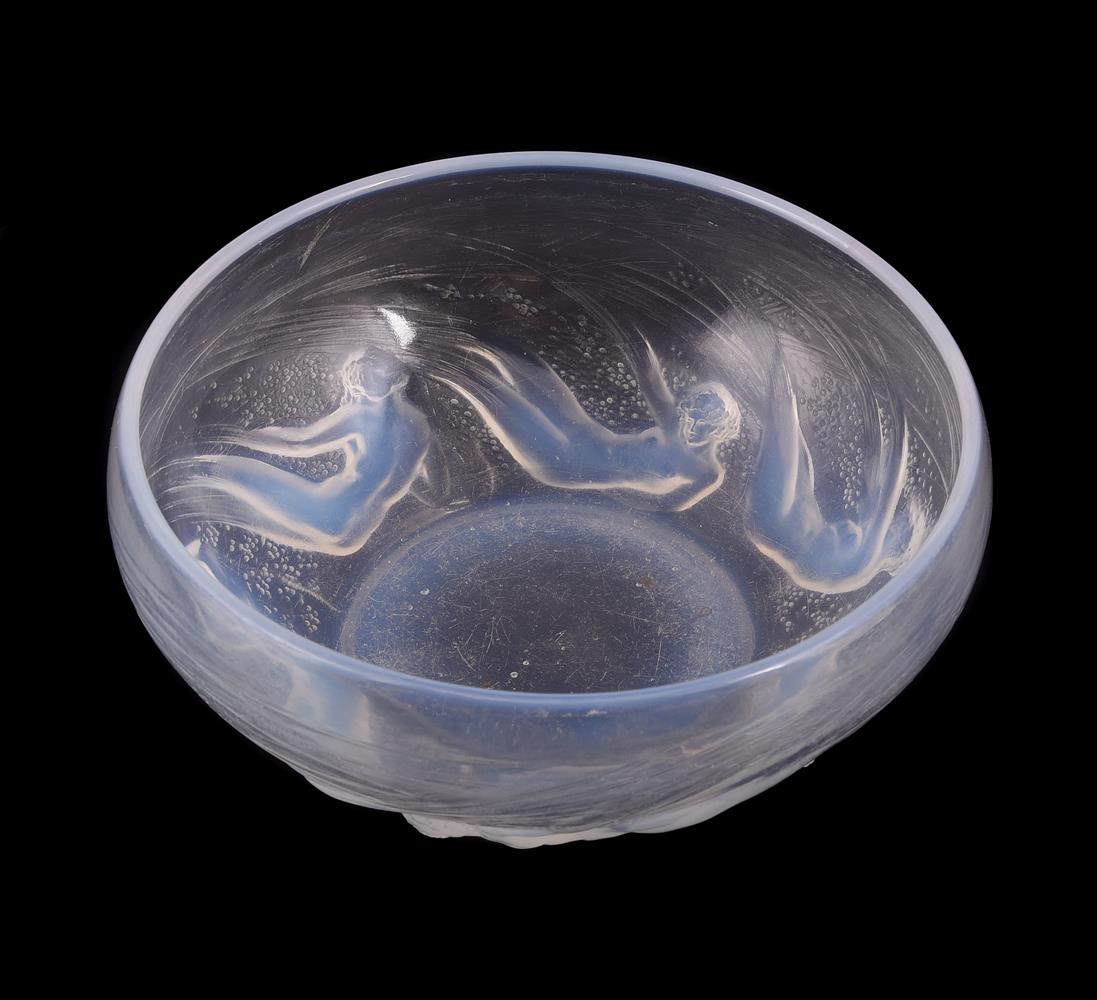 LALIQUE, RENE LALIQUE, CALYPSO, AN OPALESCENT GLASS BOWL