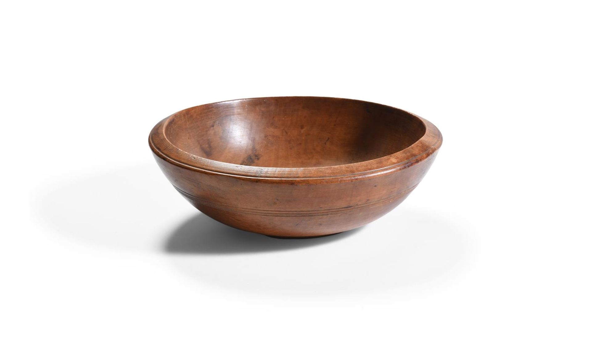 A TURNED SYCAMORE BOWL