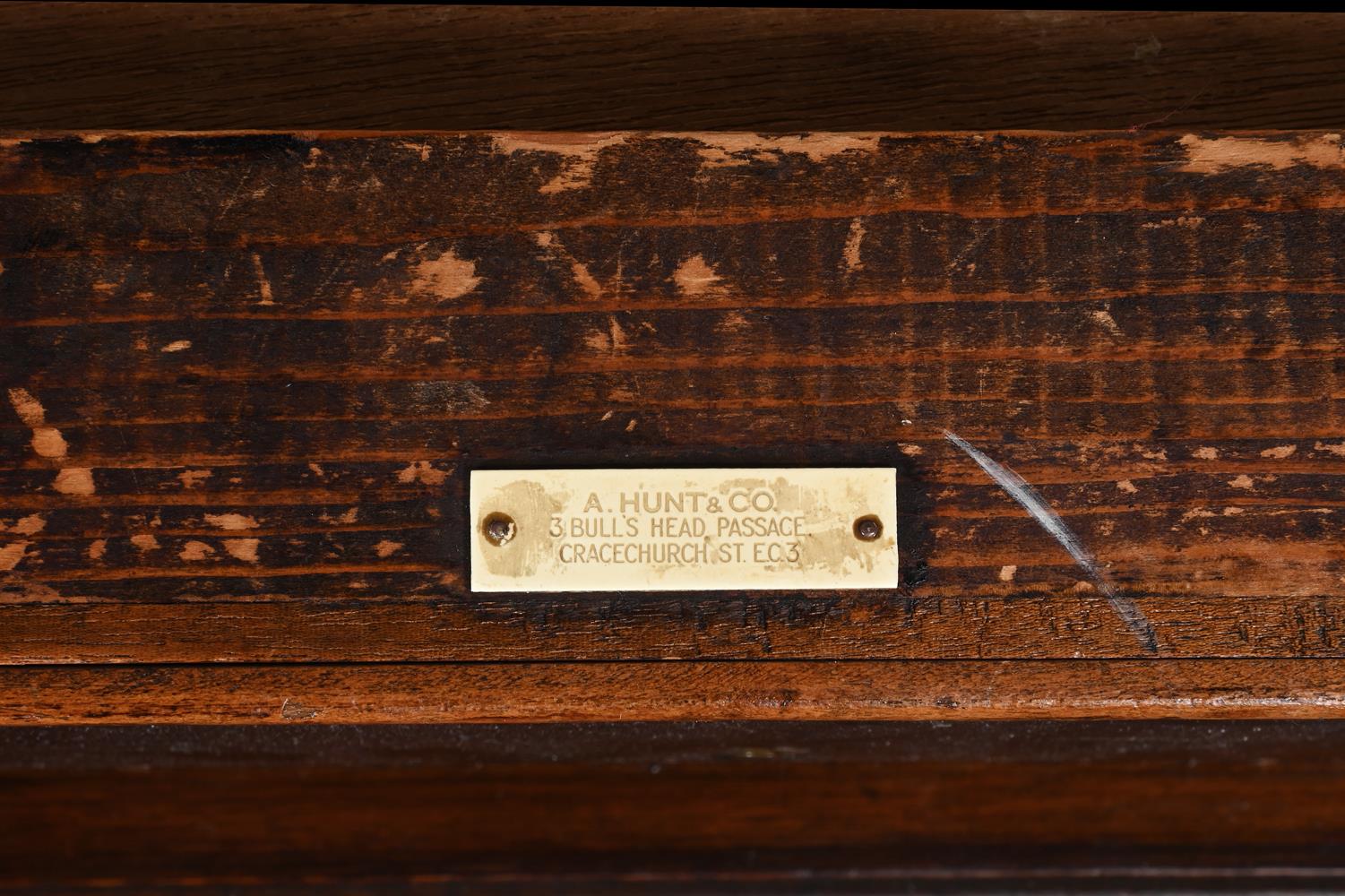 A MAHOGANY TWIN PEDESTAL DESK, LATE 19TH OR EARLY 20TH CENTURY - Image 2 of 2